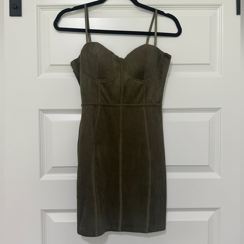 Guess suede mini dress